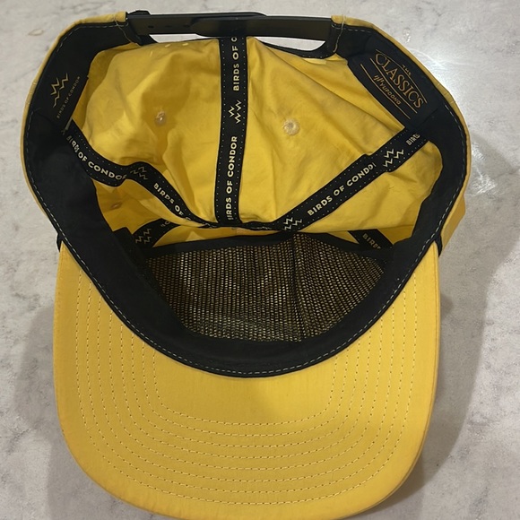 Birds of condor yellow SnapBack rope hat - Picture 5 of 5